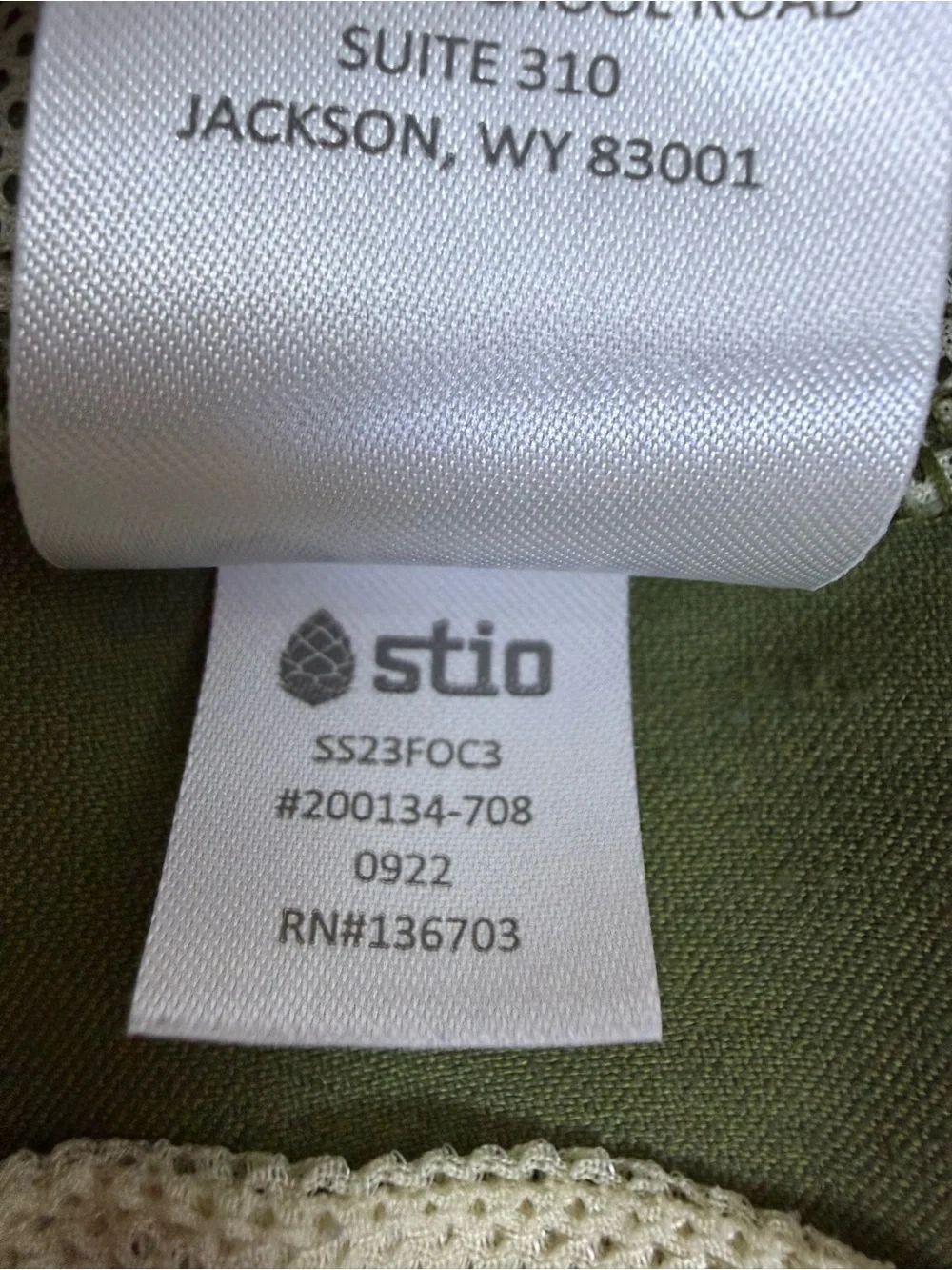 Stio Men’s Outdoor Hiking Stretch Pants Green Size 38L